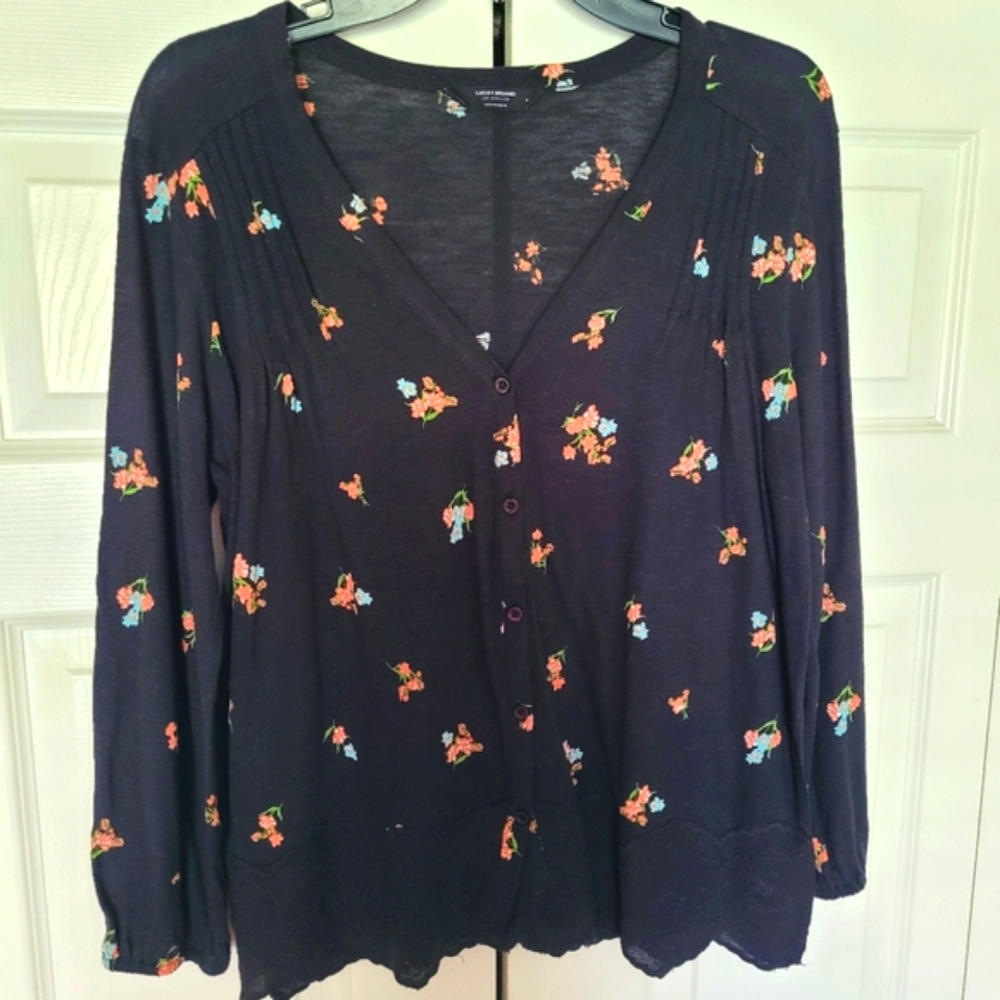 Lucky Brand Bundle of 3 Women's Size Small Tops - Picture 2 of 10
